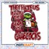 Gamecocks Grinch PNG Design for Sports Fans Download