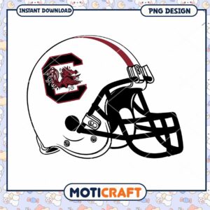 Game Day South Carolina Football Helmet PNG Design Download