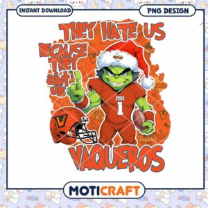 Funny Vaqueros Football Design Instant Download PNG Art