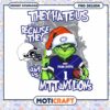 Funny Grinch Penn State Football PNG Design for Fans