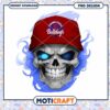 Fresno State Bulldogs Skull Hat PNG Instant Download Design