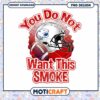 Football Smoky Challenge Design Instant Download PNG