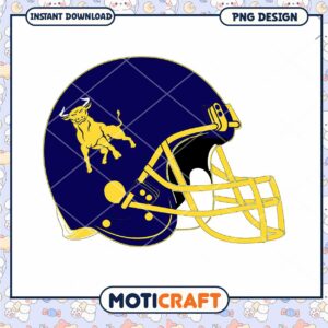 Football Helmet PNG Design Instant Download
