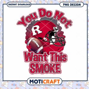 Football Helmet Design You Do Not Want This Smoke PNG