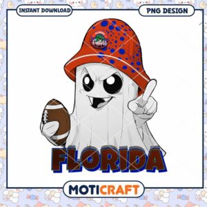 Florida Ghost PNG Design for Sports Fans Downloadable Art