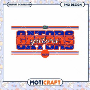 Florida Gators NCAA PNG Design Instant Download Art