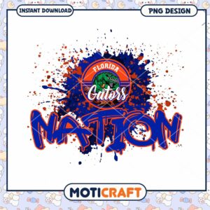 Florida Gators Nation PNG Design for Sports Fans Download