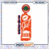 Florida Gators Girl PNG Design Instant Download Art
