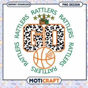 Florida A&M Rattlers Basketball PNG Design Download