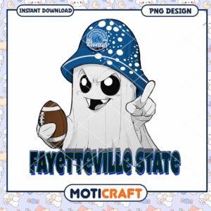 Fayetteville State Ghost Football PNG Download Design