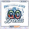 Fayetteville State Go Broncos PNG Download Design Art