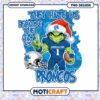 Fayetteville State Broncos PNG Grinch Football Design