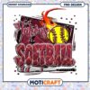 Falcons Softball Team PNG Design for Instant Download