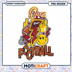 Exciting Football PNG Design for Instant Download Fun