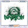 Eastern Michigan Eagles Nation PNG Design Downloadable Art