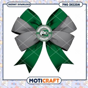 Eastern Michigan Eagles Bow PNG Instant Digital Download