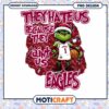 Eagles Basketball Design They Hate Us Grinch PNG Art