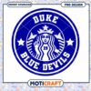 Duke Blue Devils PNG Instant Download Graphic Design