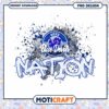 Duke Blue Devils Nation PNG Design Instant Download Art