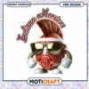 Cute Indiana Hoosiers Cartoon Football PNG Design