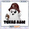 Cute Texas A&M Ghost PNG Design Instant Download Art