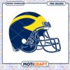 Custom Football Helmet Design for Instant Download PNG