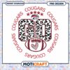Cougars Football PNG Design for Instant Download