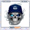 Cool Skull Design with Penn State Cap PNG Download