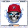 Cool Skull Design with Red Hat PNG Downloadable Art 1 Cool Skull Design with Red Hat PNG Downloadable Art