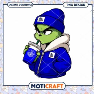 Cool Grinch PNG Design for Instant Download Gift Idea