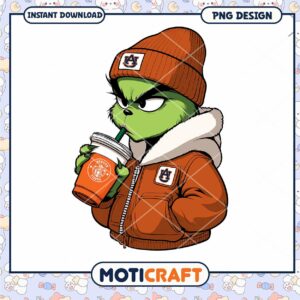 Cool Grinch PNG Design for Instant Download Gift Ideas