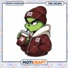 Cool Grinch Drinking Coffee PNG Graphic Design Download
