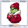 Cool Grinch Character PNG Design for Holiday Decor