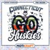 Connecticut UConn Huskies Go PNG Design Instant Download