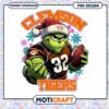 Clemson Tigers Holiday Grinch PNG Instant Download Art