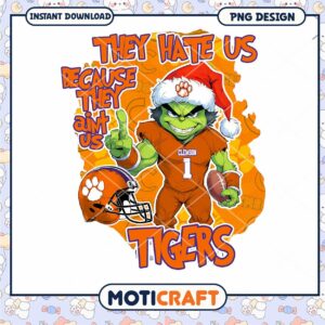 Clemson Tigers Fun PNG Design for Sports Fans Download