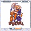 Clemson Tigers Basketball PNG Design for Instant Download