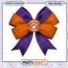 Clemson Tigers Bow PNG Instant Download Design File