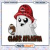 Clark Atlanta Ghost Football PNG Instant Download Design