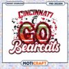 Cincinnati Bearcats Go PNG Design for Instant Download