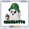 Charlotte Ghost Football Fan Art PNG Instant Download