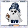 BYU Ghost Character Holding Football PNG Instant Download