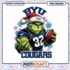 BYU Cougars Grinch Football PNG Instant Download Design 2 BYU Cougars Grinch Football PNG Instant Download Design