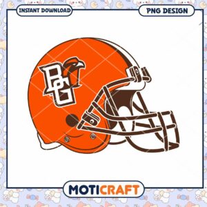 Bowling Green State University Helmet PNG Design Download