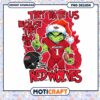 Arkansas State Red Wolves Grinch Football PNG Design 1 Arkansas State Red Wolves Grinch Football PNG Design