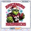Arkansas Razorbacks Grinch PNG Design Instant Download 1 Arkansas Razorbacks Grinch PNG Design Instant Download