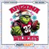 Arizona Wildcats Grinch Football PNG Design Download 2 Arizona Wildcats Grinch Football PNG Design Download