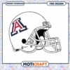 Arizona Wildcats Football Helmet PNG Download Design 2 Arizona Wildcats Football Helmet PNG Download Design