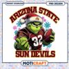 Arizona State Sun Devils Grinch Football PNG Design 1 Arizona State Sun Devils Grinch Football PNG Design