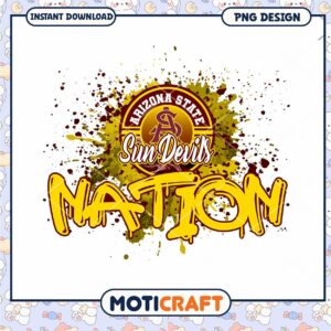 Arizona State Sun Devils Nation PNG Art Download